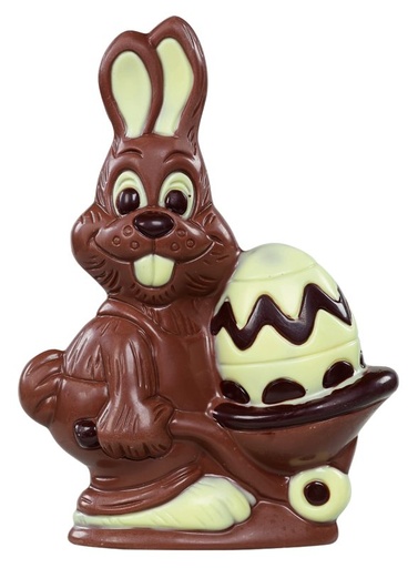 [13030337] HOLLE KONIJNENKINDERWAGEN GEVULD MET PURE MELK, LUXE 21 CM, 4 X 150 GR
