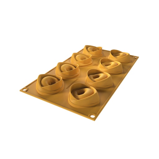 [60251240] SILIKOMART NATURAE PRO TORTELLINO MOLD 20 8P 20ML54XH22MM