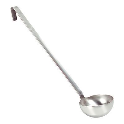 [57660460] HOTEL 18/10 STAINLESS STEEL LADLE 8 CM-0.125L - L34CM