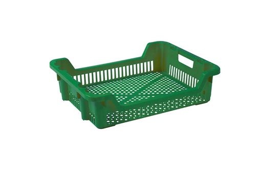 [70407989] MULTIPAT BAK 62X50XH15CM GROEN OPENWERK