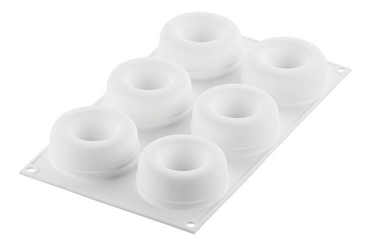 [51657517] SILIKOMART OBLIO 95-DIAM 75 HT30MM6X 95ML-CURVEFLEX VORM