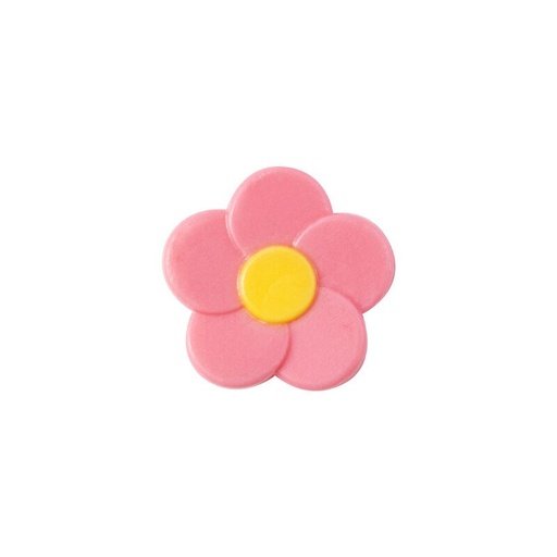 [08058308] 1032005 FLEUR ROSE ET JAUNE 3 CM 175PCS ***S/CDE***
