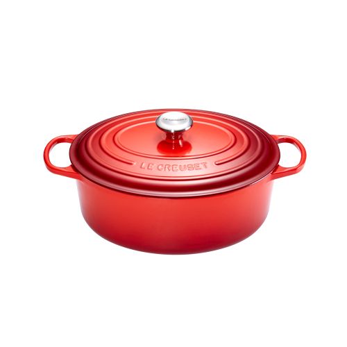 [54910414] LE CREUSET COCOTTE OVALE 29CM CERISE 4.7L  6PSIGNATURE