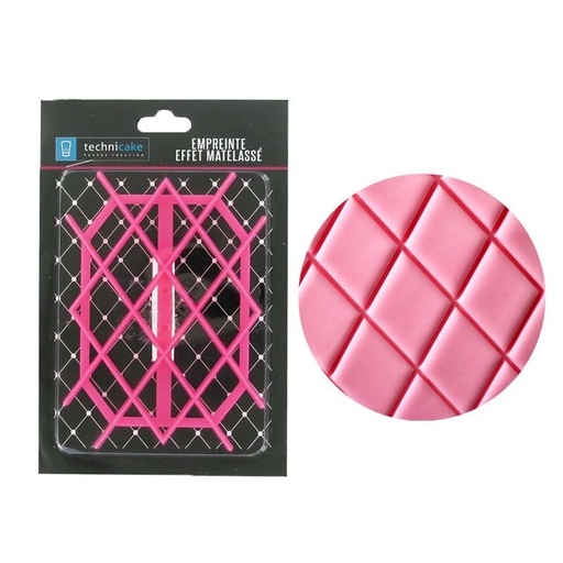 [08075428] TC1429 QUILTED EFFECT PRINT 12X8.5CM