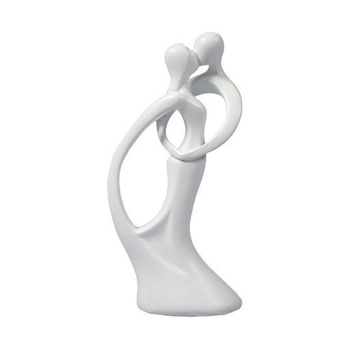 [08080397] 28465G  COUPLE MARIÉS ARTISTIQUE TOUT BLANC