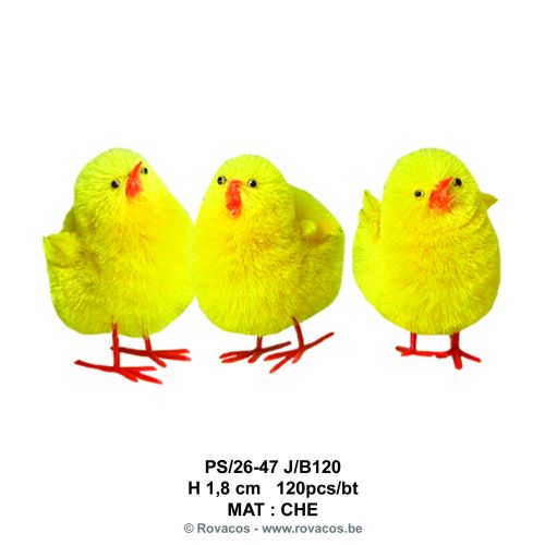 [13099449] MINI POUSSINS JAUNE 1,8CM120 PCES