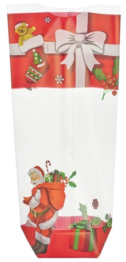 [25100204] CELLO ZAK KERSTCADEAU 12X26CM 100 STUKS