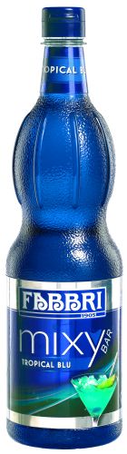 [07062181] FABBRI MIXYBAR TROPISCHE BLAUW 1L = FLES