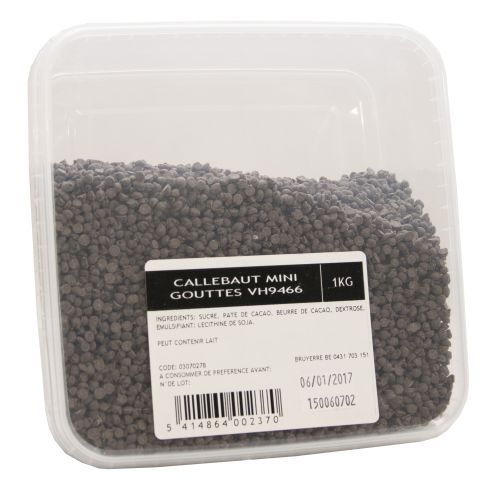 [03070278] CALLEBAUT MINI-DRUPPELS VH-9466 0.4MM EN 1KG