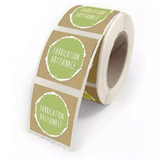 [70407639]  NATURE ADHESIVE LABELS HANDCRAFTED