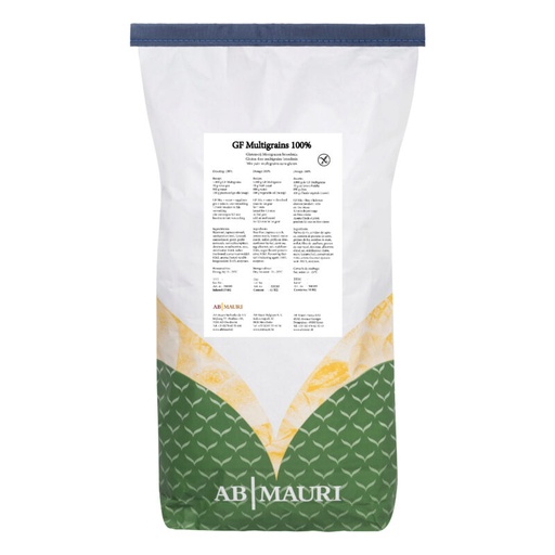 [06010071] MAURI GF MULTIGRAINS 100%  IN POEDER 15KG = ZAK **S/CDE***