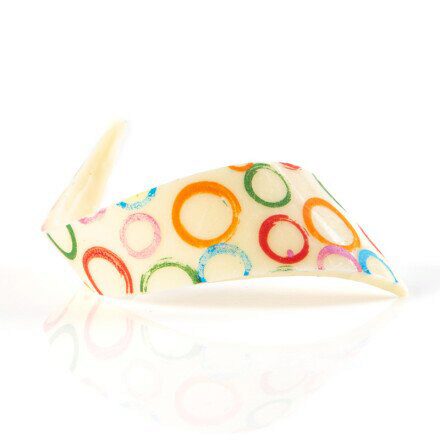 [08032085] 2024696 COLORFUL BUCKLE WITH FLOWERS/ROUNDS 9CM 69PCS