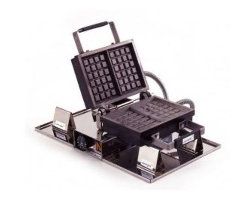 [52702075] AMPI WAFFLE IRON 52117 FRUIT WAFFLE 4X6-230C THERMOSTAT + CORD THICKNESS 26MM