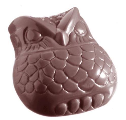 [70410651] CHOCOLATE MOLD OWL CW132913.5X27.5CM 2X5 23GR