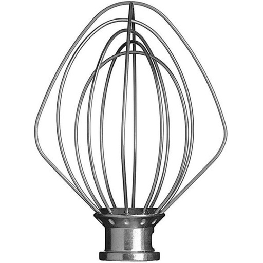 [39708437] KITCHENAID STAINLESS STEEL WHISK FOR 4.3L & 4.8L LIFT HEAD 5KSM175-5KSM185-5KSM195-5K45