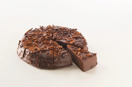 [02040396] VAMIX A302C12 VOORGESNEDEN DRIEVOUDIGE CHOCOLADETAART Ø 26CM 4X1,32KG