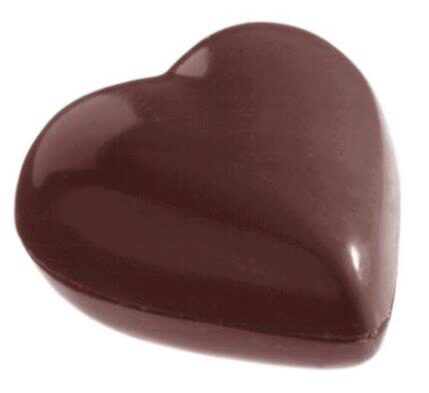 [70409447] ZACHTE HART CHOCOLADEVORM CW1106 3X7 -- 7.5GR