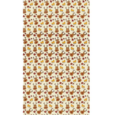 [08054423] 2046141 RENDIER GEZICHTSOVERDRACHTSVEL + SCHAATS + STER 30X40CM 30 STUKS ***S/CD***