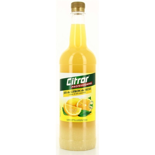 [05100064] SICILIAN LEMON JUICE CITROR BARDINET 1L= BOTTLE