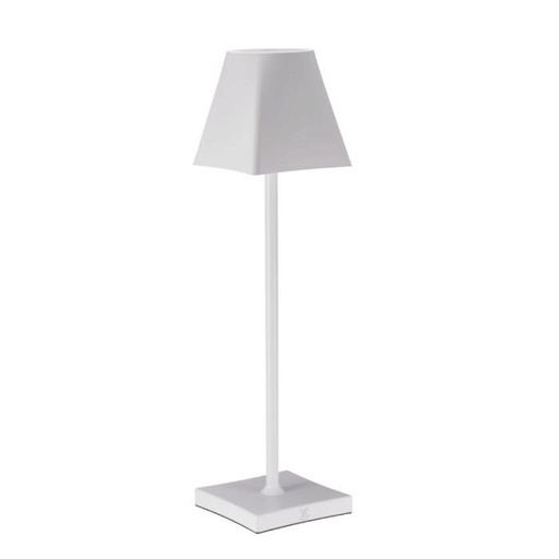 [60252012] ETERE LED ALU LAMP 38CM WIT
