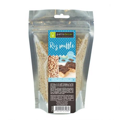 [08075932] RIZ SOUFFLE EN SACHET DE 50G
