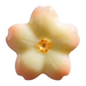 [08057910] 074222 PCB CHERRY BLOSSOMS PAG PINK 3 CM 176PCES ***S/CD***