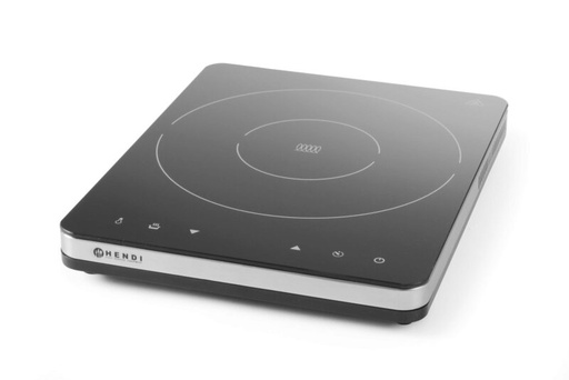 [60503925] HENDI PLAQUE DE CUISSON INDUCTION 2000W-MAX 26CM EXTRA PLATE