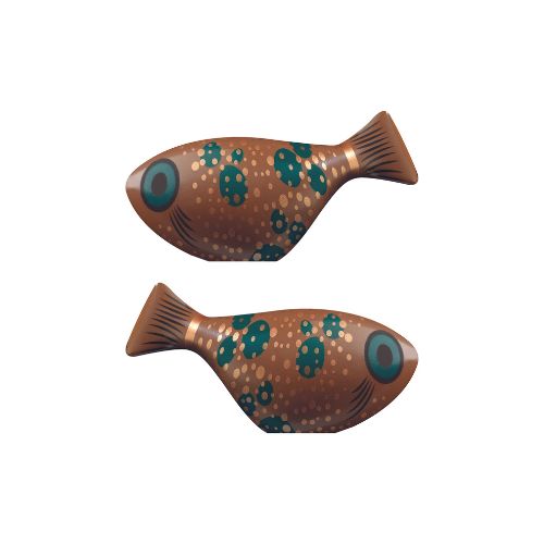 [08058287] 088253 PCB GUPPY FISH MOLDS FOR 5 PIECES 15X7.5CM 10PCS ***S/CDE***