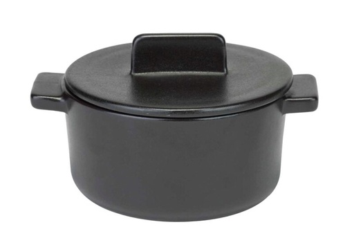[57667002] C&T MINI COCOTTE MADISON BLACK 12XHT9CM W/LID