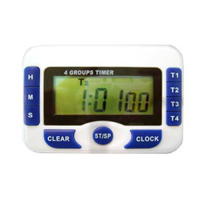 [55072155] ALLA TIMER + DIGITAL CLOCK 4 PROGRAMS 99 HOURS 59 MINUTES 59 SECONDS