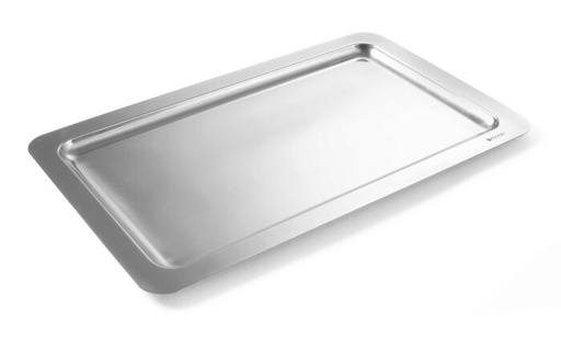 [60251676] APS PLATEAU INOX 18/10 GN1/1 53X32.5XH1CM BORD LISSE