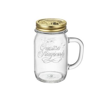 [57658059] BORMIOLI ROCCO JAR 0.42CL "QUATTRO" A/C+HANDLE