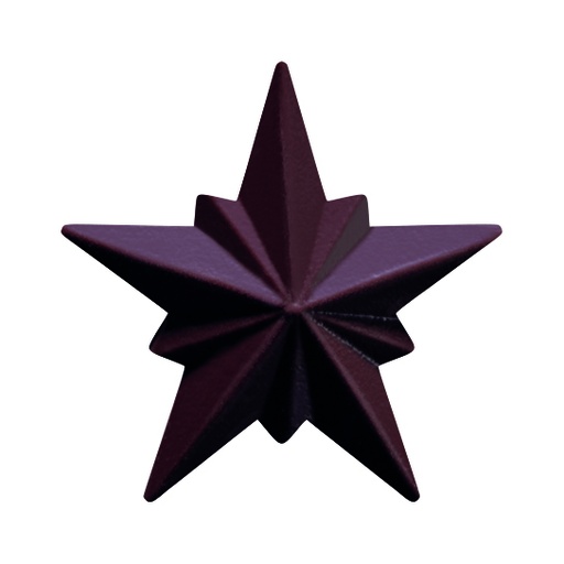 [08058077] 088228 PCB ETOILES CN FACETTES 4,5CM 80PCS ***S/CDE***