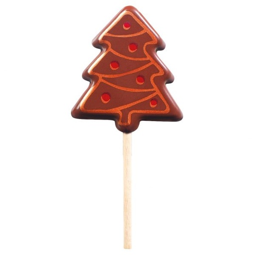 [08056781] 060583 PCB GINGERBREAD LOLLIPOP BLISTERS FOR 45 PRINTS H. 6 CM AND 9 STICKS ***S/CD***