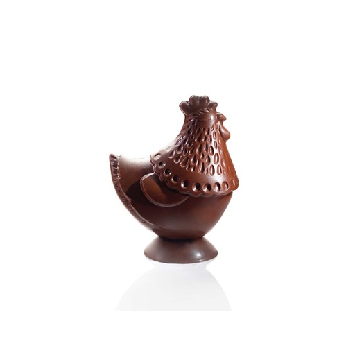[08058267] 088241 PCB MOLDS CHICKEN LA COMTESSE FOR 8 PIECES 14X12.4CM D. 10CM 16PCS ***S/CDE***
