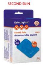 [70410532] DETECTAPLAST BLUE SECOND SKIN BANDAGE 5CM X 7CM BOX OF 20 PCES