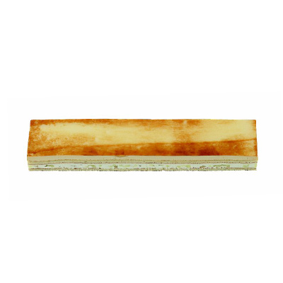 [02040093] B139 PEAR-CARAMEL BAVAROIS 36X8CM 6 X 700GR = BOX