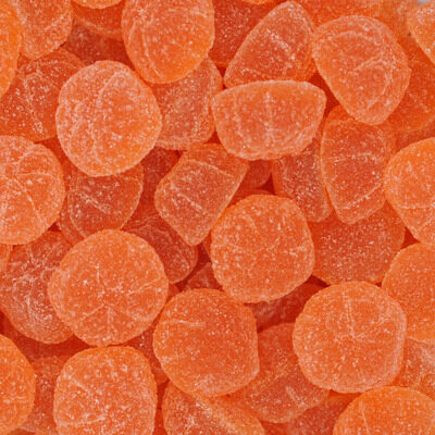 [14030113] JORIS MANDARIN GUMMIES TRANSPARENT TUBO 1KG