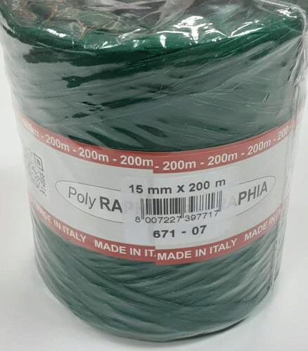 [70410301] POLY RAFFIA 15MM X 200M BOSGROEN R07