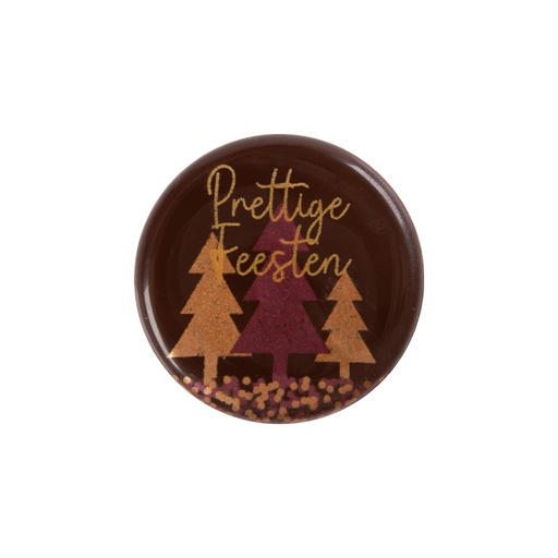 [08054638] 2015541 PLAQUETTE SAPINS DE NOËL PRETTIGE FEESTEN 3,8CM 120PCES ***S/CD***