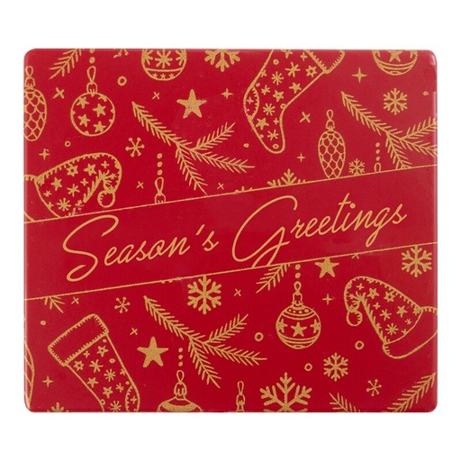 [08054987] 2015748 ZIJKANT SEASON'S GREETINGS 9X8CM 40STKS ***OP BESTELLING***