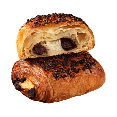 [02040941] ❄️DELIFRANCE 27245 DRIEDUBBEL CHOCOLADEBROODJE MET BOTER 15% 60X 100GR
