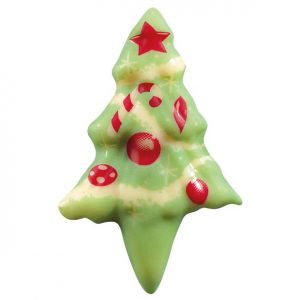 [08057340] 065186 PCB CHRISTMAS TREES CB WITH SPIKE 5.7X3.9 CM 72PCS ***S/CD***