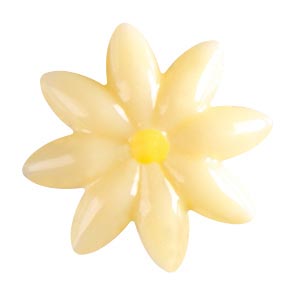 [08056534] 050266 PCB MADELIEFJES CB GEEL HART Ø 2 CM 176ST ***S/CD***