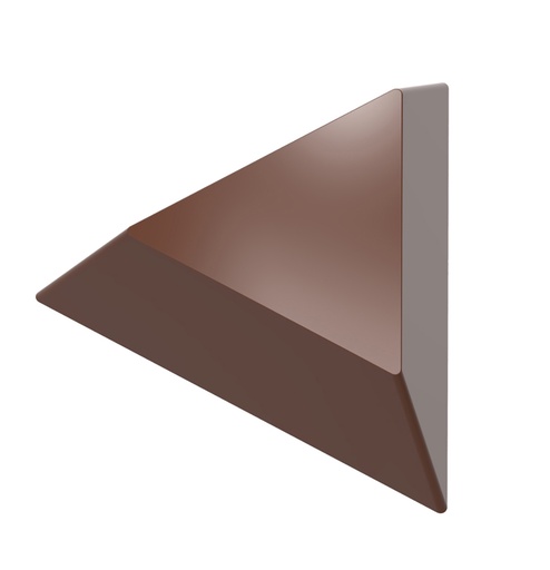 [70409590] CHOCOLADEVORM MAGNEET DRIEHOEK CW1000L11135X275MM -- 3X4 -- 13GR