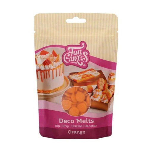 [70407285] FUNCAKES DECO MELTS ORANGE 250GR