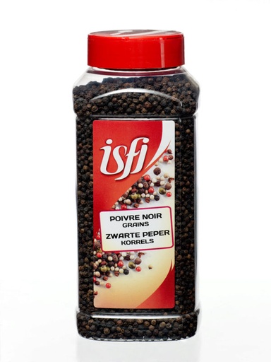 [05100193] ISFI BLACK PEPPER GRAINS 500GR