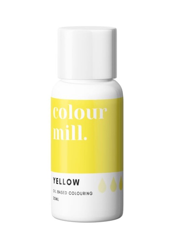[08055922] COLOUR MILL COLORANT LIPOSOLUBLE YELLOW-JAUNE 20ML