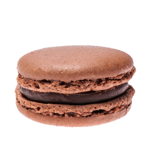 [02060140] ❄️ M&A ZOETE INTENSE CHOCOLADE MACARONS Ø 4.5CM 70X20GR 