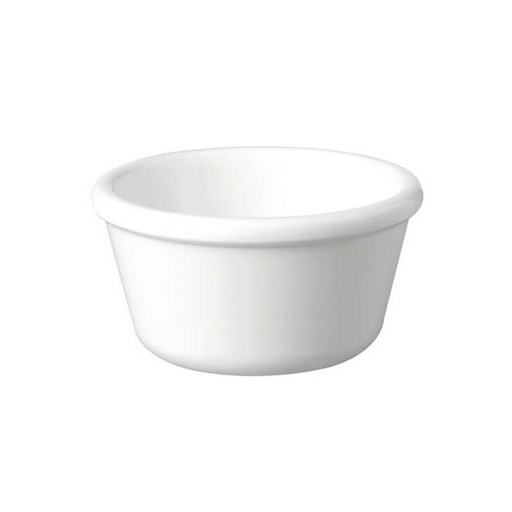 [57660263] WHITE MELAMINE RAMEKINS 6CM HT 3.7-40ML